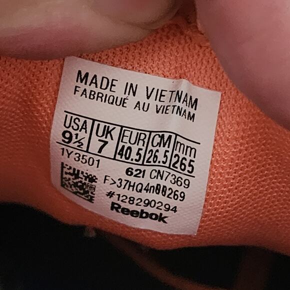 Reebok Royal Techque Women's Casual Lifestyle Shoes Sneakers Size 9.5 Coral - Picture 9 of 9